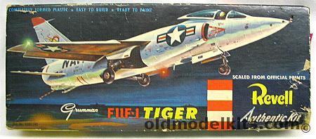 Revell 1/55 Grumman F11F-1 Tiger - (F11F1) 'S' Kit, H249-89 plastic model kit